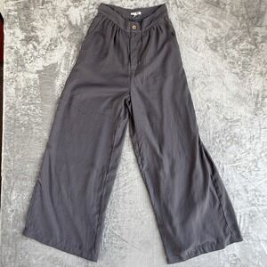 Amuse Society Women Quiet Luxury Wide Leg Dress Pants Size S Office Career Chic